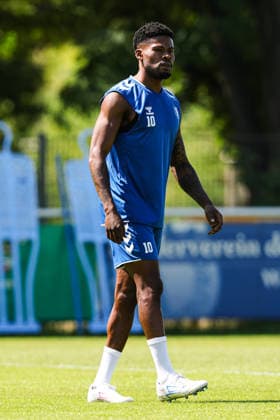 Moritz Broni Kwarteng (1. FC Magdeburg,10) - 2. Fußball Bundesliga Saison 2026-2027 Training 1. FC Magdeburg an der Avnet Arena in Magdeburg - Fußball,Mann,Männer,Deutschland,15.07.2026 *** Moritz Broni Kwarteng, 1. FC Magdeburg, 10 2, Bundesliga Season 2026–2027, 1. FC Magdeburg training at the Avnet Arena in Magdeburg, soccer, man, men, Germany, July 15, 2026