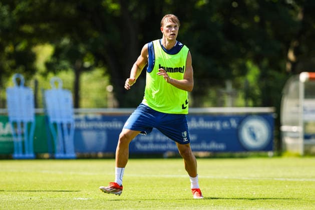 Luka Hyryläinen (1. FC Magdeburg,38) - 2. Fußball Bundesliga Saison 2026-2027 Training 1. FC Magdeburg an der Avnet Arena in Magdeburg - Fußball,Mann,Männer,Deutschland,15.07.2026 *** Luka Hyryläinen, 1. FC Magdeburg, 38, 2026–2027 Bundesliga season, 1. FC Magdeburg training session at the Avnet Arena in Magdeburg, soccer, man, men, Germany, July 15, 2026