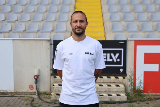 Physiotherapeut Ricardo Bernardy; SV 07 Elversberg; 1.BL, Porträttermin 2026 2027, Elversberg Ursapharm-Arena an der Kaiserlinde Saarland Deutschland (DEU) *** Physical Therapist Ricardo Bernardy, SV 07 Elversberg 1 BL, Profile Session 2026–2027, Elversberg Ursapharm Arena at the Kaiserlinde, Saarland, Germany (DEU) Copyright: xSebastianxBachx