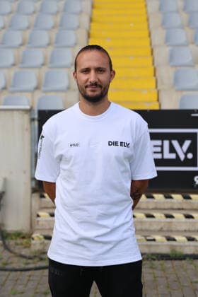 Physiotherapeut Ricardo Bernardy; SV 07 Elversberg; 1.BL, Porträttermin 2026 2027, Elversberg Ursapharm-Arena an der Kaiserlinde Saarland Deutschland (DEU) *** Physical Therapist Ricardo Bernardy, SV 07 Elversberg 1 BL, Profile Session 2026–2027, Elversberg Ursapharm Arena at the Kaiserlinde, Saarland, Germany (DEU) Copyright: xSebastianxBachx