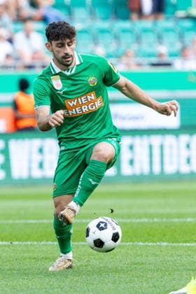 SOCCER - Rapid vs Panathinaikos, test match VIENNA,AUSTRIA,15.JUL.26 - SOCCER - ADMIRAL Bundesliga, Super League, SK Rapid Wien vs Panathinaikos Athen, test match. Image shows Yusuf Demir (Rapid).  GEPAxpictures xPhilippxBrem