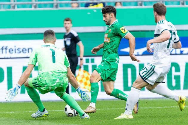 SOCCER - Rapid vs Panathinaikos, test match VIENNA,AUSTRIA,15.JUL.26 - SOCCER - ADMIRAL Bundesliga, Super League, SK Rapid Wien vs Panathinaikos Athen, test match. Image shows Yusuf Demir (Rapid).  GEPAxpictures xPhilippxBrem