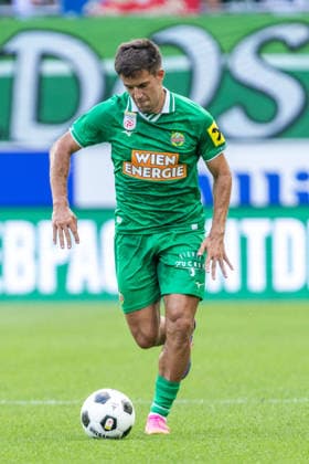 SOCCER - Rapid vs Panathinaikos, test match VIENNA,AUSTRIA,15.JUL.26 - SOCCER - ADMIRAL Bundesliga, Super League, SK Rapid Wien vs Panathinaikos Athen, test match. Image shows Jonas Auer (Rapid).  GEPAxpictures xPhilippxBrem