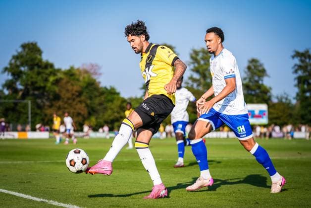 BURGH-HAAMSTEDE , 15-07-2026 , Sportpark van Zuijen , season 2026 2027, Dutch preseason friendly football , Match between NAC Breda and HSV Hoek , picture shows NAC Breda player Rio HIllen NAC - HSV Hoek (friendly)  x205042712x Copyright: