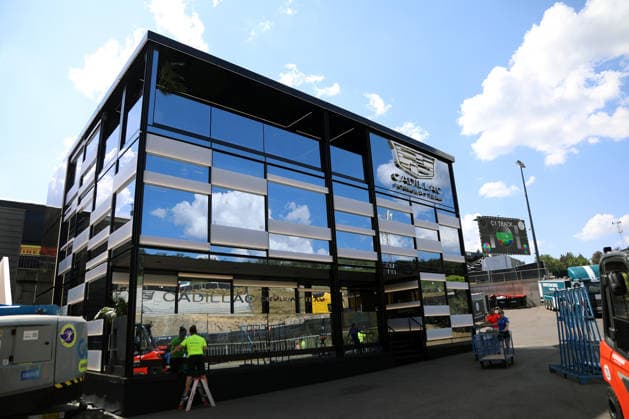 Formel 1 Grosser Preis von Belgien 2026 Formel 1 Grosser Preis von Belgien 2026 - Spa-Francorchamps 16. - 19.07. 2026 Mittwoch Im Bild: Cadillac Formel 1 Hospitallity *** 2026 Formula 1 Belgian Grand Prix 2026 Formula 1 Belgian Grand Prix Spa-Francorchamps July 16, 2026, Wednesday Pictured: Cadillac Formula 1 Hospitality Copyright: xBEAUTIFULxSPORTS Bernhardtx