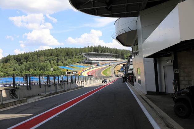 Formel 1 Grosser Preis von Belgien 2026 Formel 1 Grosser Preis von Belgien 2026 - Spa-Francorchamps 16. - 19.07. 2026 Mittwoch Im Bild: Rennstrecke Spa-Francorchamps. Blick auf Eau Rouge *** 2026 Formula 1 Belgian Grand Prix 2026 Formula 1 Belgian Grand Prix Spa-Francorchamps July 16, 2026, Wednesday In the photo: Spa-Francorchamps Race Track, view of Eau Rouge Copyright: xBEAUTIFULxSPORTS Bernhardtx