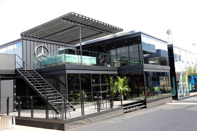 Formel 1 Grosser Preis von Belgien 2026 Formel 1 Grosser Preis von Belgien 2026 - Spa-Francorchamps 16. - 19.07. 2026 Mittwoch Im Bild: Mercedes Formel 1 Hospitallity *** 2026 Formula 1 Belgian Grand Prix 2026 Formula 1 Belgian Grand Prix Spa-Francorchamps July 16, 2026 Wednesday In the photo: Mercedes Formula 1 Hospitality Copyright: xBEAUTIFULxSPORTS Bernhardtx