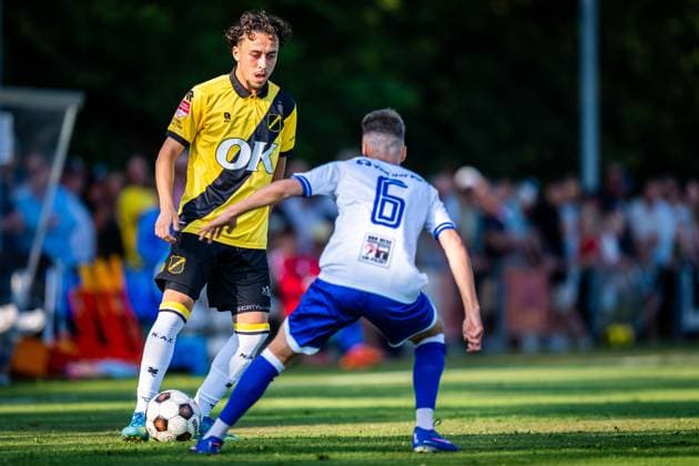 BURGH-HAAMSTEDE , 15-07-2026 , Sportpark van Zuijen , season 2026 2027, Dutch preseason friendly football , Match between NAC Breda and HSV Hoek , picture shows NAC Breda player Brahim Ghalidi NAC - HSV Hoek (friendly)  x205042725x Copyright: