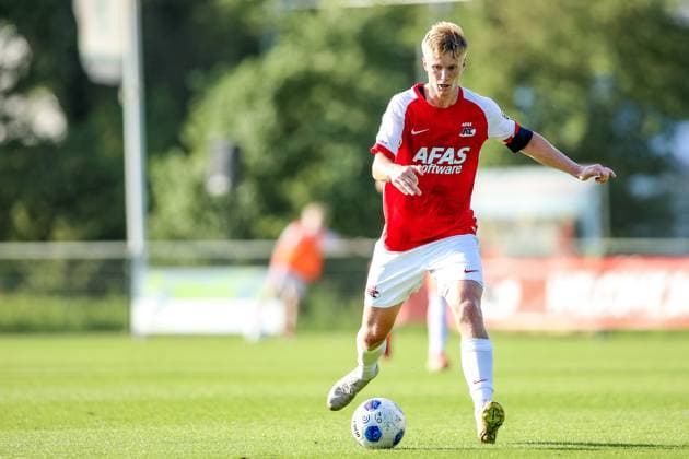 DIRKSHORN , 15-07-2026 , Sportpark Dirkshorn , season 2026 2027 , match between AZ and RSC Anderlecht , picture shows , AZ player Isak Jensen AZ - Anderlecht (friendly)  x205042812x Copyright: