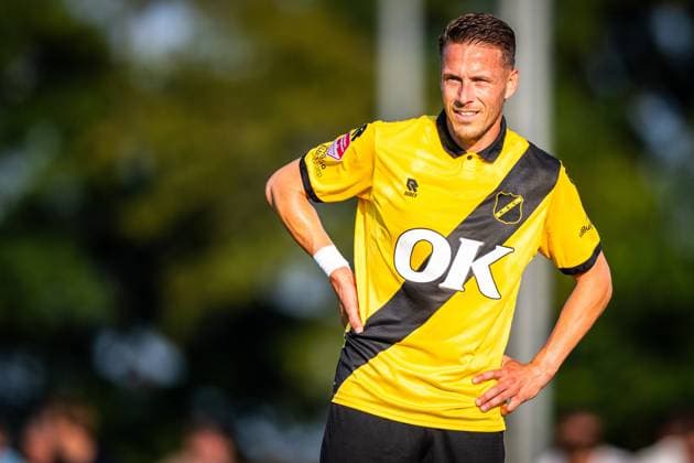 BURGH-HAAMSTEDE , 15-07-2026 , Sportpark van Zuijen , season 2026 2027, Dutch preseason friendly football , Match between NAC Breda and HSV Hoek , picture shows NAC Breda player Paul Gladon NAC - HSV Hoek (friendly)  x205043015x Copyright: