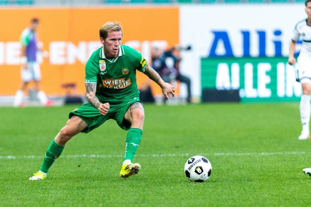 SOCCER - Rapid vs Panathinaikos, test match VIENNA,AUSTRIA,15.JUL.26 - SOCCER - ADMIRAL Bundesliga, Super League, SK Rapid Wien vs Panathinaikos Athen, test match. Image shows Tonni Adamsen (Rapid).  GEPAxpictures xPhilippxBrem