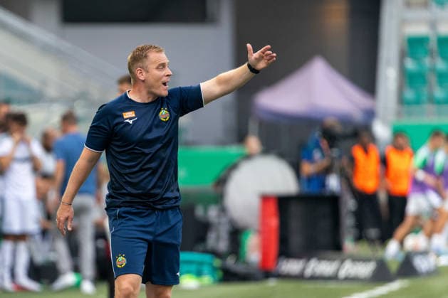 SOCCER - Rapid vs Panathinaikos, test match VIENNA,AUSTRIA,15.JUL.26 - SOCCER - ADMIRAL Bundesliga, Super League, SK Rapid Wien vs Panathinaikos Athen, test match. Image shows head coach Johannes Hoff Thorup (Rapid).  GEPAxpictures xPhilippxBrem