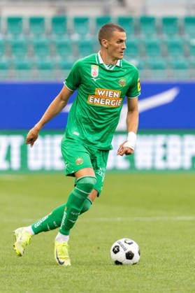 SOCCER - Rapid vs Panathinaikos, test match VIENNA,AUSTRIA,15.JUL.26 - SOCCER - ADMIRAL Bundesliga, Super League, SK Rapid Wien vs Panathinaikos Athen, test match. Image shows Nenad Cvetkovic (Rapid).  GEPAxpictures xPhilippxBrem