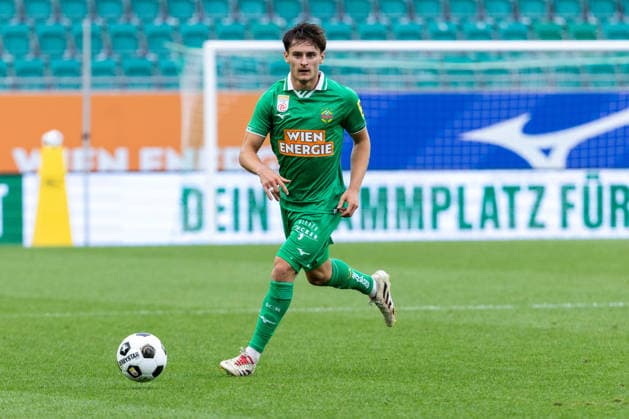 SOCCER - Rapid vs Panathinaikos, test match VIENNA,AUSTRIA,15.JUL.26 - SOCCER - ADMIRAL Bundesliga, Super League, SK Rapid Wien vs Panathinaikos Athen, test match. Image shows Moritz Oswald (Rapid).  GEPAxpictures xPhilippxBrem