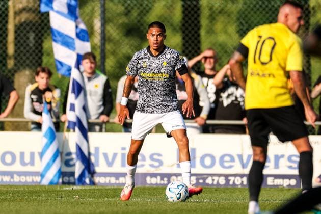 LOENEN , 15-07-2026 , Sportpark Lonapark , season 2026 2027 , Dutch pre-season football , friendly match between Vitesse and AEK Athens , picture shows Vitesse player Xiamaro Thenu Vitesse - AEK Athens  x205043466x Copyright: