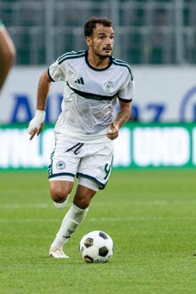 SOCCER - Rapid vs Panathinaikos, test match VIENNA,AUSTRIA,15.JUL.26 - SOCCER - ADMIRAL Bundesliga, Super League, SK Rapid Wien vs Panathinaikos Athen, test match. Image shows Pedro Chirivella (Panathinaikos).  GEPAxpictures xPhilippxBrem