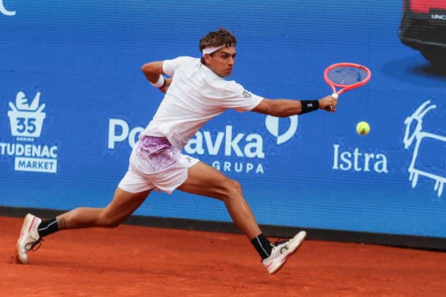 Umag 14.07.2026. Tenis PLAVA LAGUNA CROATIA OPEN Tennis PLAVA LAGUNA CROATIA OPEN Nz Flavio Cobolli Fot. Kacper Staniec NEWSPIX.PL --- newspix.pl 
