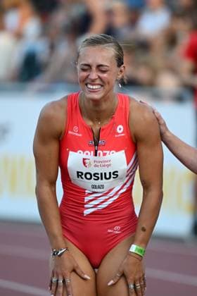 Meeting International Province de Liege 2026 LIEGE, BELGIUM - JULY 15 : ROSIUS Rani (BEL) 100m Women during the 24th edition of the 2026 Province Liege International Athletics Meeting in the Naimette arena in Liege on July 15, 2026 in Liege, Belgium, 15 07 2026 Liege Belgium  Copyright: xVincentxKalutx