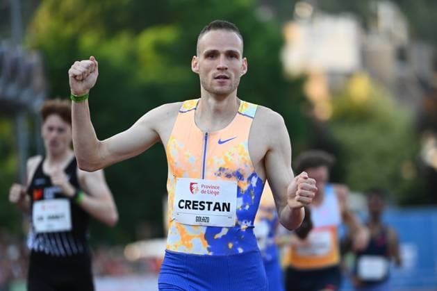 Meeting International Province de Liege 2026 LIEGE, BELGIUM - JULY 15 : CRESTAN Eliott (BEL) 600m Men during the 24th edition of the 2026 Province Liege International Athletics Meeting in the Naimette arena in Liege on July 15, 2026 in Liege, Belgium, 15 07 2026 Liege Belgium  Copyright: xVincentxKalutx