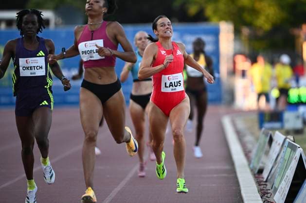 Meeting International Province de Liege 2026 LIEGE, BELGIUM - JULY 15 : LAUS Camille (BEL) 600m Women during the 24th edition of the 2026 Province Liege International Athletics Meeting in the Naimette arena in Liege on July 15, 2026 in Liege, Belgium, 15 07 2026 Liege Belgium  Copyright: xVincentxKalutx