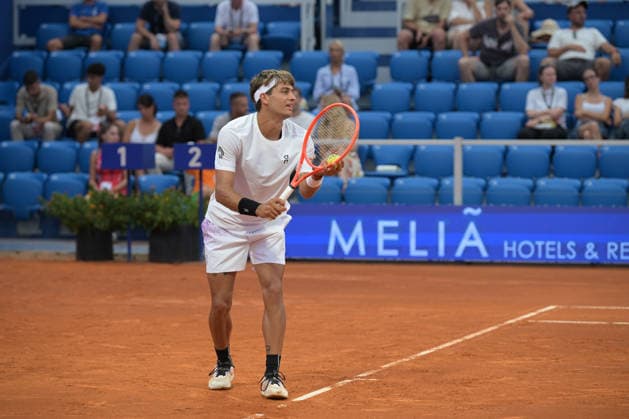 IPA86712610 - Flavio Cobolli (ITA) during the ATP, Tennis Herren - Plava Laguna Croatia Open in Umag - Cobolli vs. Burruchaga, international tennis match in Umag, Croatia, July 15, 2026  Copyright: xMarcoxTodaro IPAxSportx xx 86712610