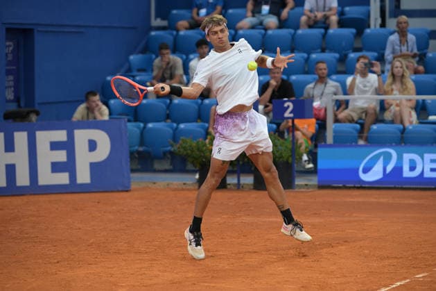 TENNIS - International Tennis Tournaments - ATP, Tennis Herren - Plava Laguna Croatia Open Umag - Cobolli vs. Burruchaga Photo by IPA ABACAPRESS.COM86712617 - Flavio Cobolli (ITA) during the ATP - Plava Laguna Croatia Open in Umag - Cobolli vs. Burruchaga, international tennis match in Umag, Croatia, July 15, 2026 Umago Croatia  Copyright: xIPAxSport ABACAx