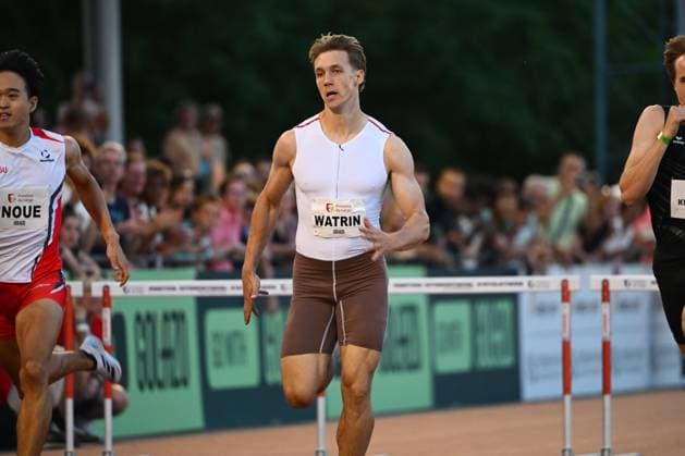 Meeting International Province de Liege 2026 LIEGE, BELGIUM - JULY 15 : WATRIN Julien (BEL) 400m Hurdles Men during the 24th edition of the 2026 Province Liege International Athletics Meeting in the Naimette arena in Liege on July 15, 2026 in Liege, Belgium, 15 07 2026 Liege Belgium  Copyright: xVincentxKalutx