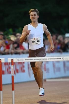 Meeting International Province de Liege 2026 LIEGE, BELGIUM - JULY 15 : WATRIN Julien (BEL) 400m Hurdles Men during the 24th edition of the 2026 Province Liege International Athletics Meeting in the Naimette arena in Liege on July 15, 2026 in Liege, Belgium, 15 07 2026 Liege Belgium  Copyright: xVincentxKalutx
