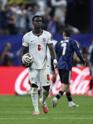 ATLANTA - Marc Guehi of England dejected after the 2026 FIFA World Cup, WM, Weltmeisterschaft, Fussball semi-final match between England and Argentina at the Atlanta Stadium on July 15, 2026, in Atlanta, Georgia, United States. MAURICE VAN STEEN ANP FIFA World Cup 2026 - semi final 2026 xVIxANPxSportx xMauricexvanxSteenxIVx 563609920 originalFilename: 563609920.jpg