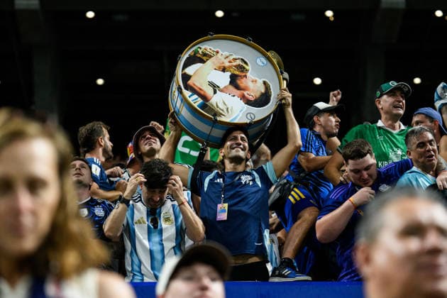 260715 Fans of Argentina after the FIFA World Cup, WM, Weltmeisterschaft, Fussball 2026 semifinal football match between England and Argentina on July 15, 2026 in Atlanta. Photo: Joel Marklund BILDBYRAN kod JM JM0828 bbeng fotboll football soccer fotball vm fotbolls-vm fotball-vm fotbolls-vm 2026 fifa world cup 2026 semifinal england argentina jubel *** July 15, 2026: Argentina fans after the 2026 FIFA World Cup soccer semifinal match between England and Argentina on July 15, 2026 in Atlanta. Photo by Joel Marklund. BILDBYRAN code JM JM0828 bbeng soccer football soccer World Cup soccer World Cup 2026 FIFA World Cup 2026 semifinal England Argentina celebration  Copyright: JOELxMARKLUND BB260715JM149