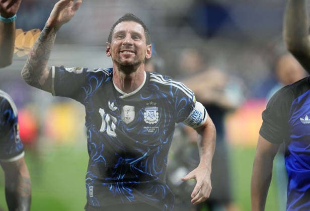 Lionel Andres Messi (Argentina) celebrate during England and Argentina, Semi final FIFA World Cup, WM, Weltmeisterschaft, Fussball 2026, Atlanta Stadium, Atlanta, USA on July 15, 2026. Thor Wegner DeFodi Images. (Photo by DeFodi Images) - *** Lionel Andres Messi of Argentina celebrates during the England vs. Argentina semifinal match at the 2026 FIFA World Cup at Atlanta Stadium in Atlanta, USA, on July 15, 2026. Photo by Thor Wegner, DeFodi Images