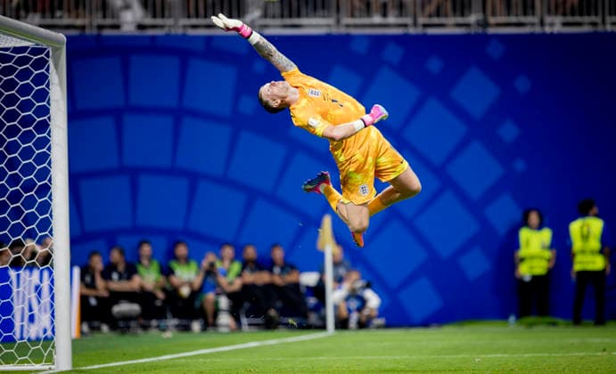 Atlanta, USA 15th Jul 2026. Jordan Pickford (ENG) England - Argentina World Cup England - Argentinien 15.07.2026 *** Atlanta, USA, July 15, 2026 Jordan Pickford ENG England Argentina World Cup England Argentina July 15, 2026