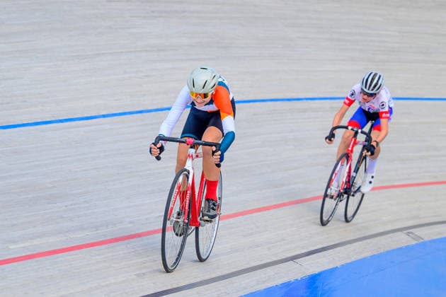 linz, austria, 15 july 2026, austrian youth championship in Track cycling, Rad, Radsport, Bahnrad, Bahn at the hello yellow velodrom *** Linz, Österreich, 15. Juli 2026, Österreichische Jugendmeisterschaft im Bahnradfahren im Hello Yellow -Velodrom Copyright: xx