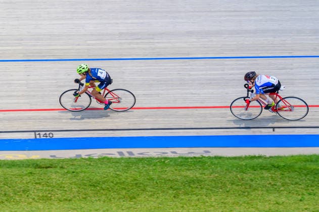 linz, austria, 15 july 2026, austrian youth championship in Track cycling, Rad, Radsport, Bahnrad, Bahn at the hello yellow velodrom *** Linz, Österreich, 15. Juli 2026, Österreichische Jugendmeisterschaft im Bahnradfahren im Hello Yellow -Velodrom Copyright: xx