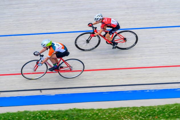 linz, austria, 15 july 2026, austrian youth championship in Track cycling, Rad, Radsport, Bahnrad, Bahn at the hello yellow velodrom *** Linz, Österreich, 15. Juli 2026, Österreichische Jugendmeisterschaft im Bahnradfahren im Hello Yellow -Velodrom Copyright: xx