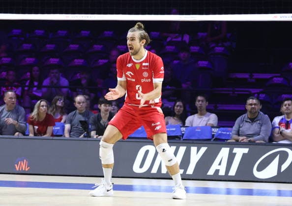SIATKOWKA LIGA NARODOW SE ON 2026 15.07.2026 POLSKA v BULGARIA --- POLAND v BULGARIA N Z JAKUB POPIWCZAK W MECZU POLSKA - BULGARIA 3:0 W RYWALIZACJI LIGI NARODOW W CHICAGO MARCIN CHOLEWINSKI NEWSPIX.PL VOLLEYBALL NATIONS LEAGUE 2026 15072026 JAKUB POPIWCZAK DURING THE MATCH POLAND - BULGARIA 3:0 IN VOLLEYBALL NATIONS LEAGUE NEWSPIX.PL --- newspix.pl 