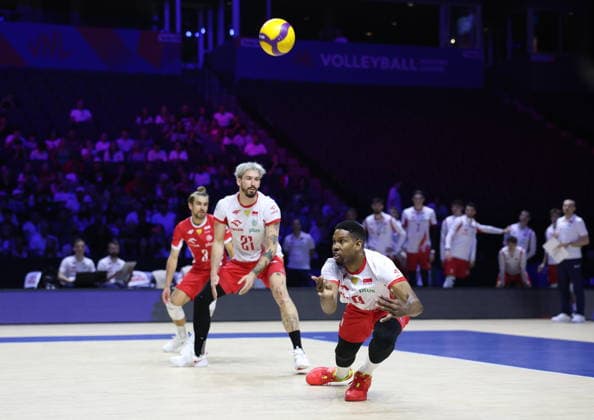 SIATKOWKA LIGA NARODOW SE ON 2026 15.07.2026 POLSKA v BULGARIA --- POLAND v BULGARIA N Z JAKUB POPIWCZAK, WILFREDO LEON, TOMASZ FORNAL W MECZU POLSKA-BULGARIA 3:0 W MECZU LIGI NARODOW W CHICAGO MARCIN CHOLEWINSKI NEWSPIX.PL VOLLEYBALL NATIONS LEAGUE 2026 15072026 WILFREDO LEON, TOMASZ FORNAL, JAKUB POPIWCZAK DURING THE MATCH POLAND - BULGARIA 3:0 IN VOLLEYBALL NATIONS LEAGUE NEWSPIX.PL --- newspix.pl 
