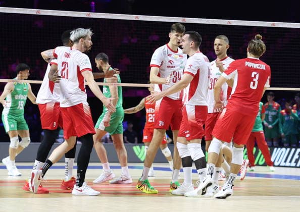 SIATKOWKA LIGA NARODOW SE ON 2026 15.07.2026 POLSKA v BULGARIA --- POLAND v BULGARIA N Z SIATKARZE REPREZENTACJI POLSKI W MECZU POLSKA - BULGARIA 3:0 LIGA NARODOW W CHICAGO MARCIN CHOLEWINSKI NEWSPIX.PL VOLLEYBALL NATIONS LEAGUE 2026 15072026 POLISH NATION TEAM IN VOLLEYBALL DURING THE MATCH AGAINST BULGARIA 3:0 NEWSPIX.PL --- newspix.pl 