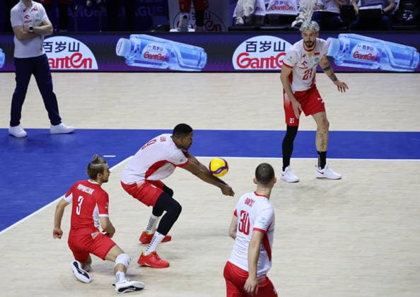 SIATKOWKA LIGA NARODOW SE ON 2026 15.07.2026 POLSKA v BULGARIA --- POLAND v BULGARIA N Z SIATKARZE REPREZENTACJI POLSKI W MECZU POLSKA - BULGARIA 3:0 LIGA NARODOW W CHICAGO MARCIN CHOLEWINSKI NEWSPIX.PL VOLLEYBALL NATIONS LEAGUE 2026 15072026 POLISH NATION TEAM IN VOLLEYBALL DURING THE MATCH AGAINST BULGARIA 3:0 NEWSPIX.PL --- newspix.pl 