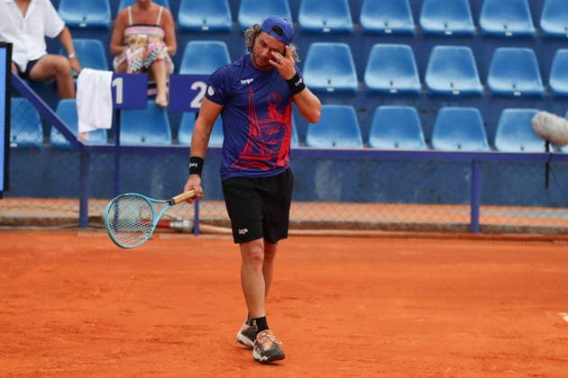 Umag 15.07.2026. Tenis PLAVA LAGUNA CROATIA OPEN Tennis PLAVA LAGUNA CROATIA OPEN Nz Marco Trungelliti Fot. Kacper Staniec NEWSPIX.PL --- newspix.pl 