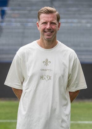 15.07.2026, xfux, Fussball 2.Bundesliga, SV Darmstadt 98 Fototermin Saison 2026 2027 - Porträttermin 2026 2027, v.l. Trainer Florian Kohfeldt (SV Darmstadt 98) Darmstadt *** July 15, 2026, xfux, Soccer, 2. Bundesliga, SV Darmstadt 98 Photo Shoot for the 2026–2027 Season, Portrait Session for the 2026–2027 Season, from left: Coach Florian Kohfeldt, SV Darmstadt 98, Darmstadt