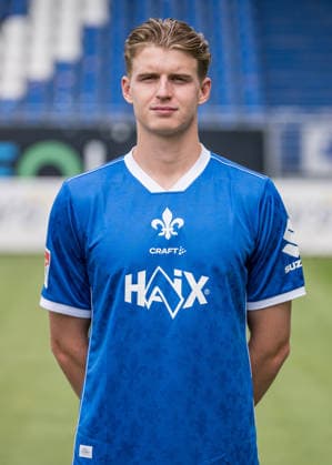 15.07.2026, xfux, Fussball 2.Bundesliga, SV Darmstadt 98 Fototermin Saison 2026 2027 - Porträttermin 2026 2027, v.l. Grayson Dettoni (SV Darmstadt 98) Darmstadt *** July 15, 2026, xfux, Soccer, 2. Bundesliga, SV Darmstadt 98 Photo Shoot for the 2026–2027 Season, Portrait Session for the 2026–2027 Season, from left: Grayson Dettoni, SV Darmstadt 98, Darmstadt