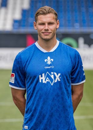 15.07.2026, xfux, Fussball 2.Bundesliga, SV Darmstadt 98 Fototermin Saison 2026 2027 - Porträttermin 2026 2027, v.l. Fynn-Luca Fynn Luca Lakenmacher (SV Darmstadt 98) zautz Darmstadt *** July 15, 2026, xfux, Soccer 2. Bundesliga, SV Darmstadt 98 Photo Shoot for the 2026–2027 Season, Portrait Session 2026–2027, from left: Fynn Luca, Fynn Luca Lakenmacher, SV Darmstadt 98, Zautz, Darmstadt