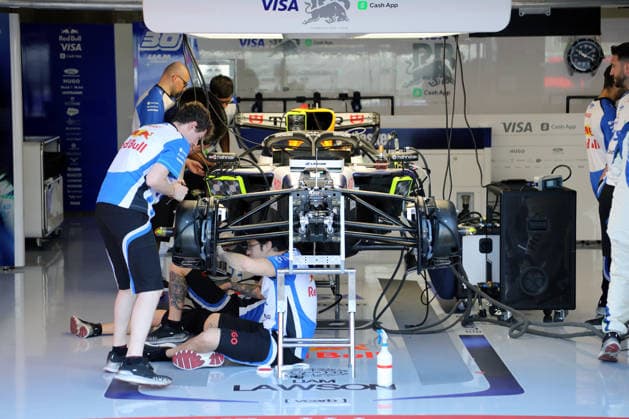 Formel 1 Grosser Preis von Belgien 2026 Formel 1 Grosser Preis von Belgien 2026 - Spa-Francorchamps 16. - 19.07. 2026 Media Day Donnerstag Im Bild: Technik Details, Visa Cash App RB Formula One Team, Formel 1 Technik Racing Bulls, Racing Bulls VCARB 03, *** 2026 Formula 1 Belgian Grand Prix 2026 Formula 1 Belgian Grand Prix Spa Francorchamps July 16, 2026 Media Day Thursday In the picture: Technical details, Visa Cash App RB Formula One Team, Formula 1 Technology Racing Bulls, Racing Bulls VCARB 03, Copyright: xBEAUTIFULxSPORTS Bernhardtx