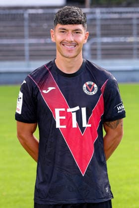 Taylan Duman; FC Viktoria Köln 1904 e.V.; 3.Liga, Porträttermin 2026 2027 am 16.07.2026 im Sportpark Höhenberg Nordrhein-Westfalen Deutschland *** Taylan Duman, FC Viktoria Köln 1904 e.V., 3. Liga, photo shoot for the 2026–2027 season on July 16, 2026, at Sportpark Höhenberg, North Rhine-Westphalia, Germany
