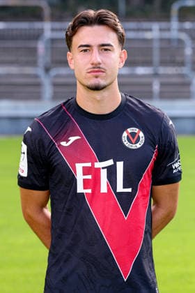 Joel Vega Zambrano; FC Viktoria Köln 1904 e.V.; 3.Liga, Porträttermin 2026 2027 am 16.07.2026 im Sportpark Höhenberg Nordrhein-Westfalen Deutschland *** Joel Vega Zambrano, FC Viktoria Köln 1904 e.V., 3. Liga; photo shoot for the 2026–2027 season on July 16, 2026, at Sportpark Höhenberg, North Rhine-Westphalia, Germany