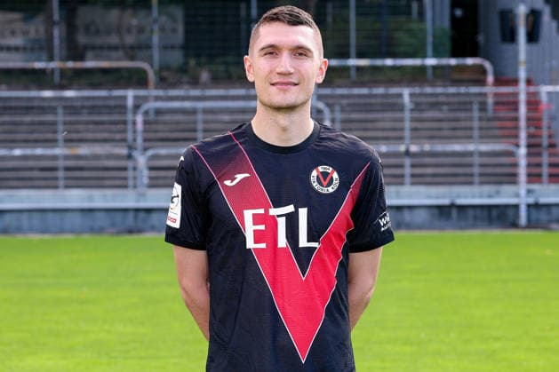 Christoph Greger; FC Viktoria Köln 1904 e.V.; 3.Liga, Porträttermin 2026 2027 am 16.07.2026 im Sportpark Höhenberg Nordrhein-Westfalen Deutschland *** Christoph Greger, FC Viktoria Köln 1904 e.V., 3. Liga, photo shoot for the 2026–2027 season on July 16, 2026, at Sportpark Höhenberg, North Rhine-Westphalia, Germany