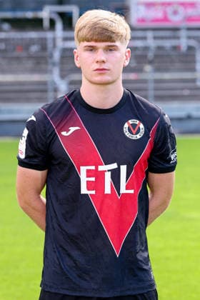 Felix Albers; FC Viktoria Köln 1904 e.V.; 3.Liga, Porträttermin 2026 2027 am 16.07.2026 im Sportpark Höhenberg Nordrhein-Westfalen Deutschland *** Felix Albers, FC Viktoria Köln 1904 e.V., 3. Liga, photo shoot for the 2026–2027 season on July 16, 2026, at Sportpark Höhenberg, North Rhine-Westphalia, Germany