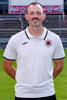 Co-Trainer Kristopher Fetz; FC Viktoria Köln 1904 e.V.; 3.Liga, Porträttermin 2026 2027 am 16.07.2026 im Sportpark Höhenberg Nordrhein-Westfalen Deutschland *** Assistant Coach Kristopher Fetz, FC Viktoria Köln 1904 e.V., 3. Liga; profile interview for the 2026–2027 season on July 16, 2026, at Sportpark Höhenberg, North Rhine-Westphalia, Germany