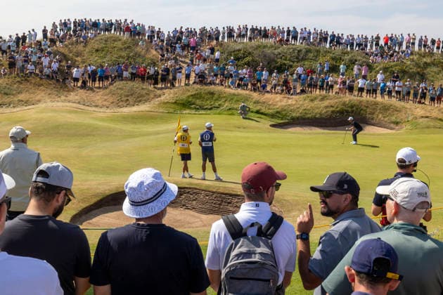 SOUTHPORT, ENGLAND 20260716 Alex Noren tees off on the first hole during the first day of competition at The Open Championship at Royal Birkdale Golf Club. SOUTHPORT ENGLAND x1019x *** SOUTHPORT, ENGLAND 20260716 Alex Noren tees off on the first hole during the first day of competition at The Open Championship at Royal Birkdale Golf Club, SOUTHPORT, ENGLAND x1019x  Copyright: xChristerxHöglund TTx BRITISH OPEN CHAMPIONSHIP